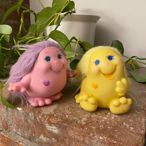 Vintage Other - 1984 playskool Snugglebumms Baby Fondly Baby Warmly squeaky noise makers